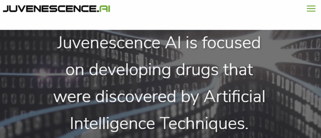 Juvenescence aging website